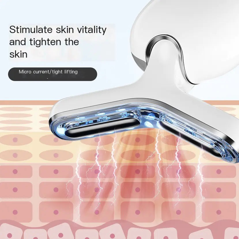 EMS Neck Beauty Device with RF Ion Import Technology